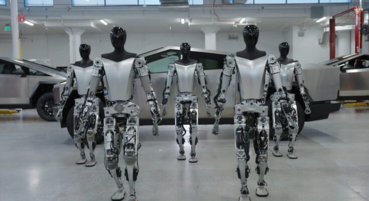 Tesla has humanoid robots